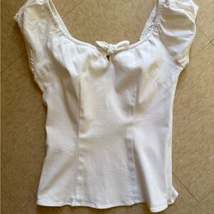 Collectif Lorena peasant top